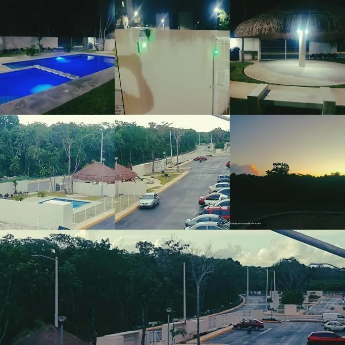 Departamento En Zona Privada Cancun, Q,R 0*, Cancun